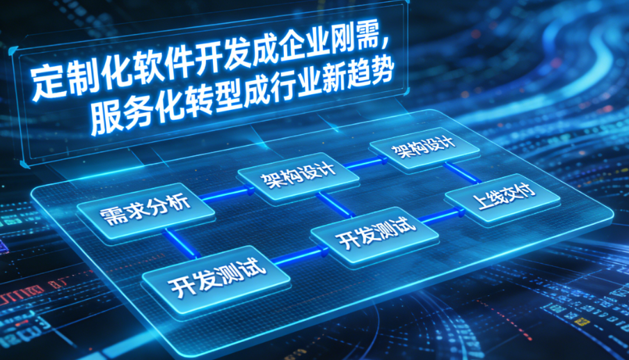 定制化軟件開(kāi)發(fā)成企業(yè)剛需，服務(wù)化轉(zhuǎn)型成行業(yè)新趨勢(shì)